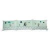 Home Maison Tours De Lit Bébé Tour De Lit Bébé Adaptable Baby Star Bleu/Aqua 40x180 1 Home Maison Tours De Lit Bébé Tour De Lit Bébé Adaptable Baby Star Bleu/Aqua 40x180 -Linge de lit bébé Soldes tour de lit bebe adaptable baby star bleu aqua 40x180 1