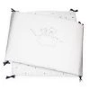Kinousses Tours De Lit Bébé Tour De Lit Bébé Blanc Velours -Linge de lit bébé Soldes tour de lit bebe blanc velours