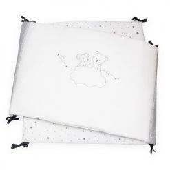 Kinousses Tours De Lit Bébé Tour De Lit Bébé Blanc Velours