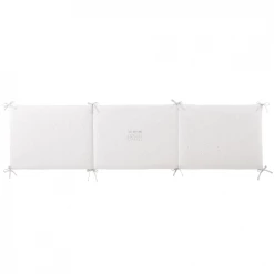 Maisons Du Monde Tours De Lit Bébé Tour De Lit Bébé En Coton Gris Et Blanc