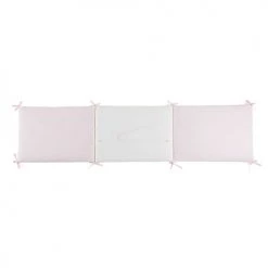 Maisons Du Monde Tours De Lit Bébé Tour De Lit Bébé En Coton Rose Et Blanc