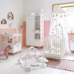 Maisons Du Monde Tours De Lit Bébé Tour De Lit Bébé En Coton Rose Et Blanc 13 Maisons Du Monde Tours De Lit Bébé Tour De Lit Bébé En Coton Rose Et Blanc -Linge de lit bébé Soldes tour de lit bebe en coton rose et blanc 1000 9 2 170808 5