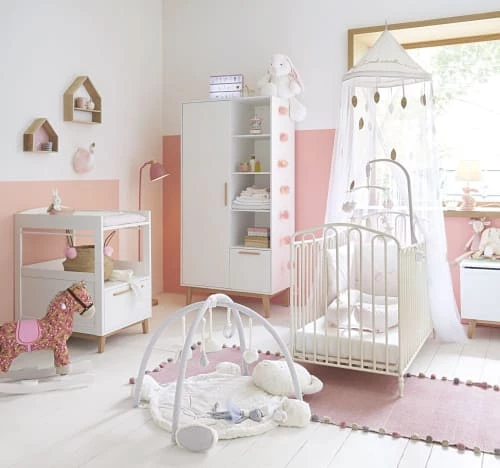 Maisons Du Monde Tours De Lit Bébé Tour De Lit Bébé En Coton Rose Et Blanc 8 Maisons Du Monde Tours De Lit Bébé Tour De Lit Bébé En Coton Rose Et Blanc – Image 6