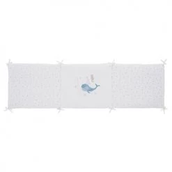 Maisons Du Monde Tours De Lit Bébé Tour De Lit Bébé En Gaze De Coton Bio Imprimé Fonds Marins