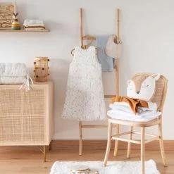 Maisons Du Monde Tours De Lit Bébé Tour De Lit Bébé En Gaze De Coton Bio Imprimé Fonds Marins -Linge de lit bébé Soldes tour de lit bebe en gaze de coton bio imprime fonds marins 1000 5 37 215820 6