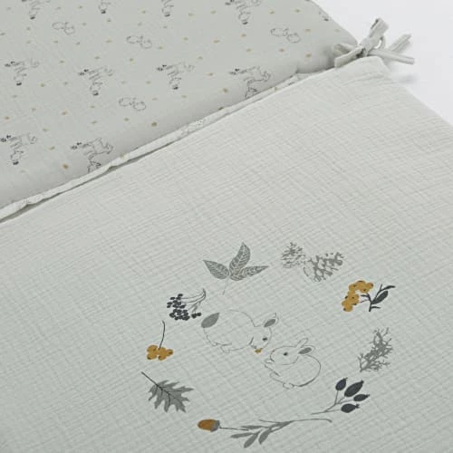 Maisons Du Monde Tours De Lit Bébé Tour De Lit Bébé En Gaze De Coton Bio Multicolore Imprimé 4 Maisons Du Monde Tours De Lit Bébé Tour De Lit Bébé En Gaze De Coton Bio Multicolore Imprimé – Image 2