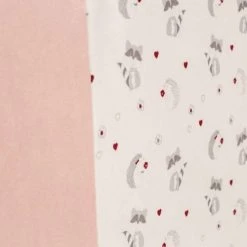 Kinousses Tours De Lit Bébé Tour De Lit Bébé Rose Velours -Linge de lit bébé Soldes tour de lit bebe rose velours 3