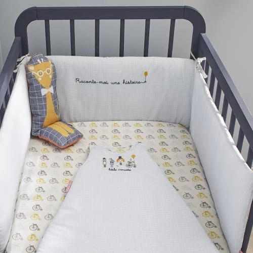 Little Crevette Tours De Lit Bébé Tour De Lit Coton Bio 4 Little Crevette Tours De Lit Bébé Tour De Lit Coton Bio – Image 2