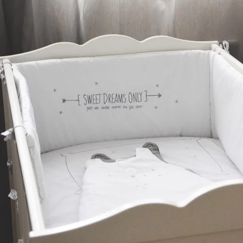 Little Crevette Tours De Lit Bébé Tour De Lit Coton Bio 4 Little Crevette Tours De Lit Bébé Tour De Lit Coton Bio – Image 2