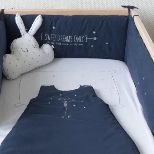 Little Crevette Tours De Lit Bébé Tour De Lit Coton Bio 4 Little Crevette Tours De Lit Bébé Tour De Lit Coton Bio – Image 2