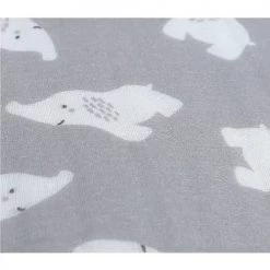 Noukie's Tours De Lit Bébé Tour De Lit Eléphant Gris (pour Lits 60x120 Et 70x140 Cm) -Linge de lit bébé Soldes tour de lit elephant gris pour lits 60x120 et 70x140 cm 5