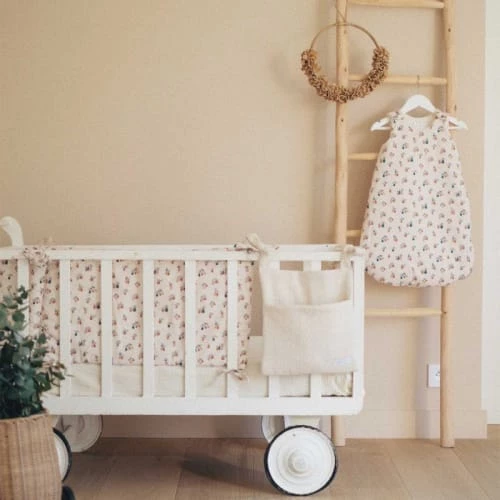 Cocoeko Tours De Lit Bébé Tour De Lit En Coton Bio Poires D'automne 5 Cocoeko Tours De Lit Bébé Tour De Lit En Coton Bio Poires D'automne – Image 3