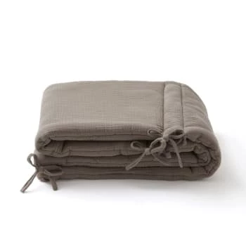 Cocoeko Tours De Lit Bébé Tour De Lit En Gaze De Coton Ecru 8 Cocoeko Tours De Lit Bébé Tour De Lit En Gaze De Coton Ecru – Image 6