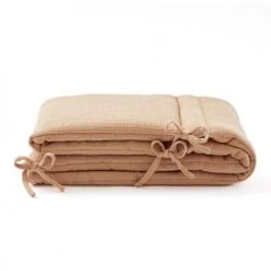 Cocoeko Tours De Lit Bébé Tour De Lit En Gaze De Coton Camel