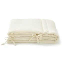 Cocoeko Tours De Lit Bébé Tour De Lit En Gaze De Coton Blanc 12 Cocoeko Tours De Lit Bébé Tour De Lit En Gaze De Coton Blanc -Linge de lit bébé Soldes tour de lit en gaze de coton ecru