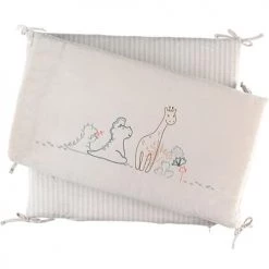 Noukie's Tours De Lit Bébé Tour De Lit En Veloudoux TSO (pour Lits 60 X 120 Cm Et 70 X 140 Cm)