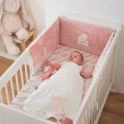 Noukie's Tours De Lit Bébé Tour De Lit Lina & Joy (pour Les Lits De 60x120 Cm Et 70x140 Cm) -Linge de lit bébé Soldes tour de lit lina joy pour les lits de 60x120 cm et 70x140 cm 4