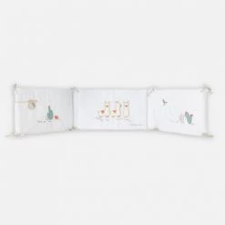 Noukie's Tours De Lit Bébé Tour De Lit Moris & Sacha (pour Lits 60 X 120 Et 70 X 140 Cm) -Linge de lit bébé Soldes tour de lit moris sacha pour lits 60 x 120 et 70 x 140 cm 3