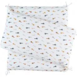 Noukie's Tours De Lit Bébé Tour De Lit Respirant (pour Lits 60x120 Cm Ou 70x140 Cm)