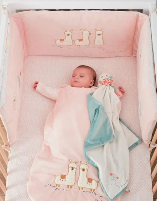 Noukie's Tours De Lit Bébé Tour De Lit Rose Moris & Sacha (pour Lits 60 X 120 Et 70 X 140 Cm) 4 Noukie's Tours De Lit Bébé Tour De Lit Rose Moris & Sacha (pour Lits 60 X 120 Et 70 X 140 Cm) – Image 2