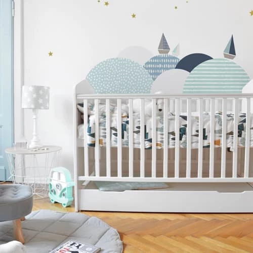 Sevira Kids Tours De Lit Bébé Tour De Lit Universel Et Réversible En Coton 4 Sevira Kids Tours De Lit Bébé Tour De Lit Universel Et Réversible En Coton – Image 2