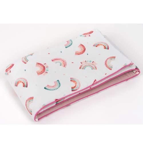 Sevira Kids Tours De Lit Bébé Tour De Lit Universel Et Réversible En Coton- RAINBOW 6 Sevira Kids Tours De Lit Bébé Tour De Lit Universel Et Réversible En Coton- RAINBOW – Image 4