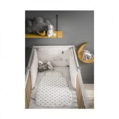 Noukie's Tours De Lit Bébé Tour De Lit Veloudoux Timeless (pour Lit 60 X 120 Cm Ou 70 X 140 Cm) -Linge de lit bébé Soldes tour de lit veloudoux timeless pour lit 60 x 120 cm ou 70 x 140 cm 5