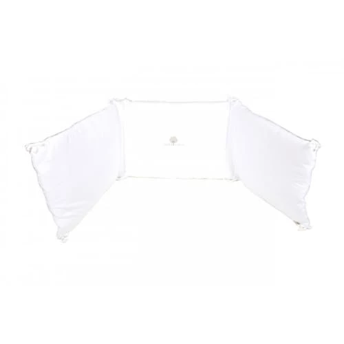 Eveil Et Nature Tours De Lit Bébé Tour De Lit Velours 40x180 Cm Coton Bio Blanc 2 Eveil Et Nature Tours De Lit Bébé Tour De Lit Velours 40x180 Cm Coton Bio Blanc