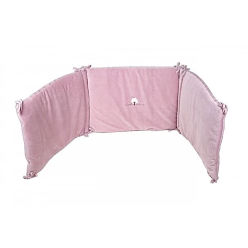 Eveil Et Nature Tours De Lit Bébé Tour De Lit Velours 40x180 Cm Coton Bio Bois De Rose 3 Eveil Et Nature Tours De Lit Bébé Tour De Lit Velours 40x180 Cm Coton Bio Bois De Rose