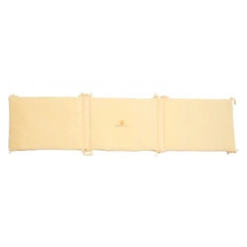 Eveil Et Nature Tours De Lit Bébé Tour De Lit Velours 40x180 Cm Coton Bio Jaune 3 Eveil Et Nature Tours De Lit Bébé Tour De Lit Velours 40x180 Cm Coton Bio Jaune